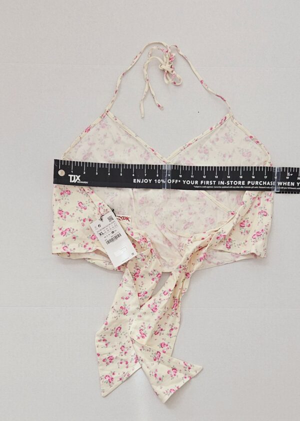 ZARA Tie Halter Top - Image 7